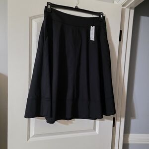 Lane Bryant Classic Black A-Line Skirt NWT